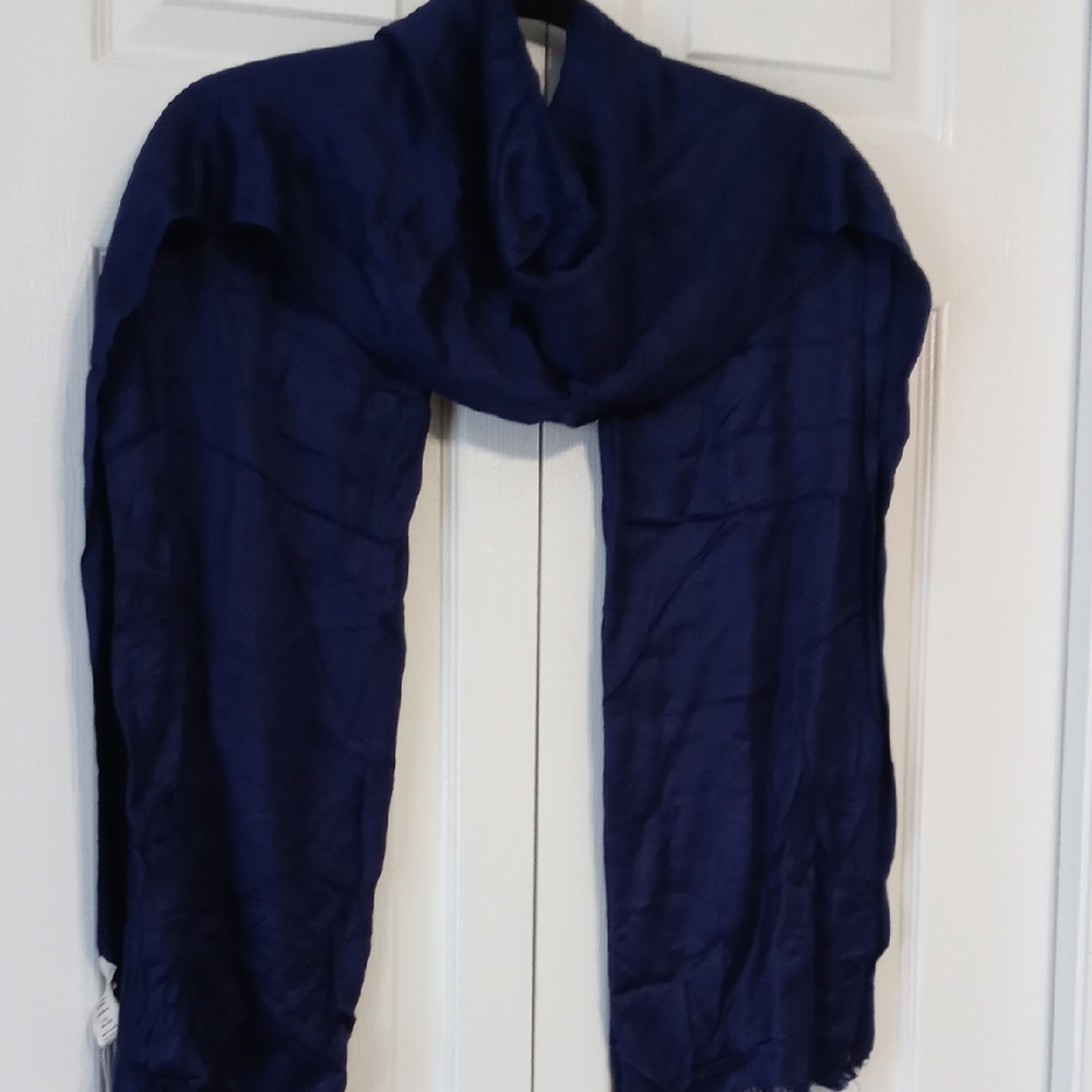 Max Studio Deep Blue Scarf